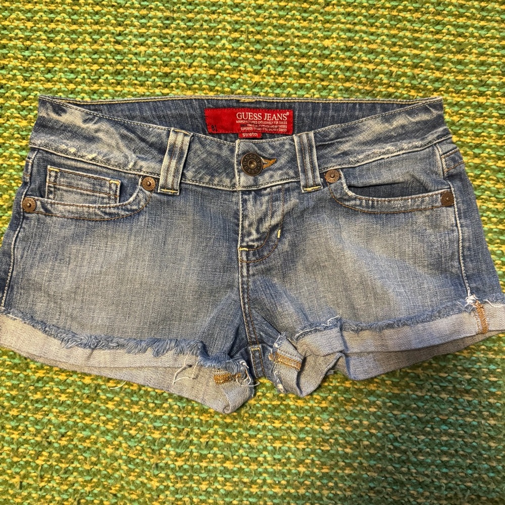 | Guess | Women's Light Blue Jean Shorts